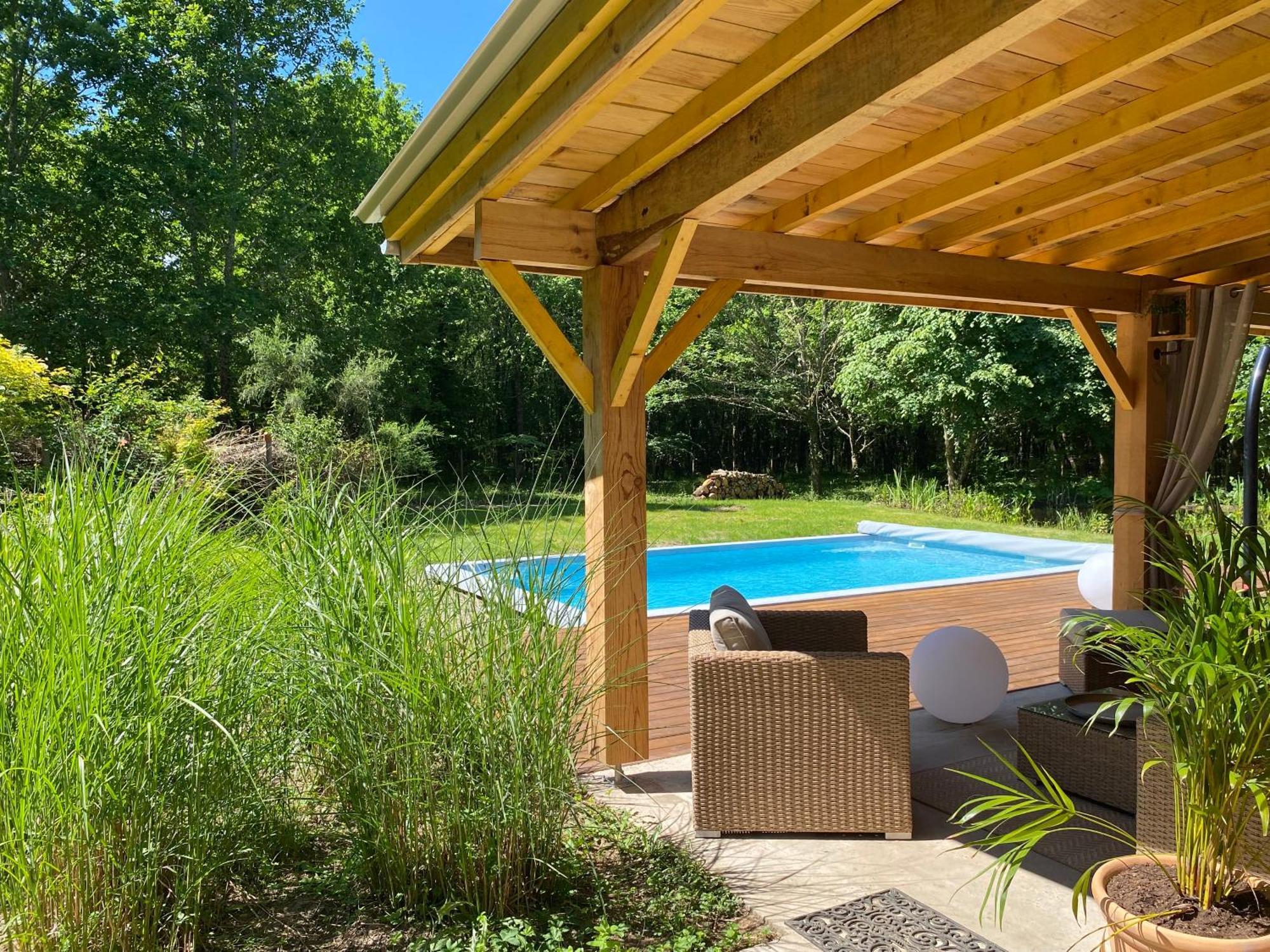 Gites & Spa De Charme " Ploum" Pouydesseaux Kültér fotó