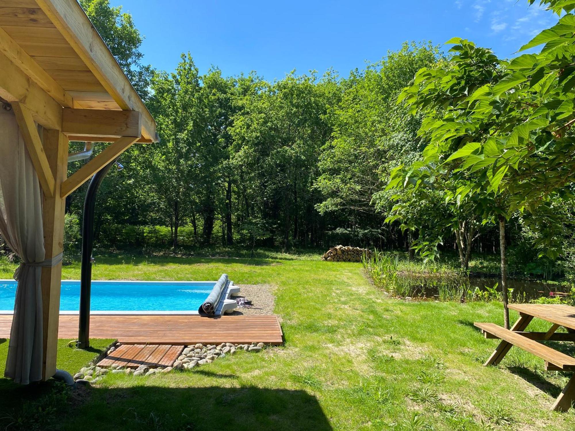 Gites & Spa De Charme " Ploum" Pouydesseaux Kültér fotó