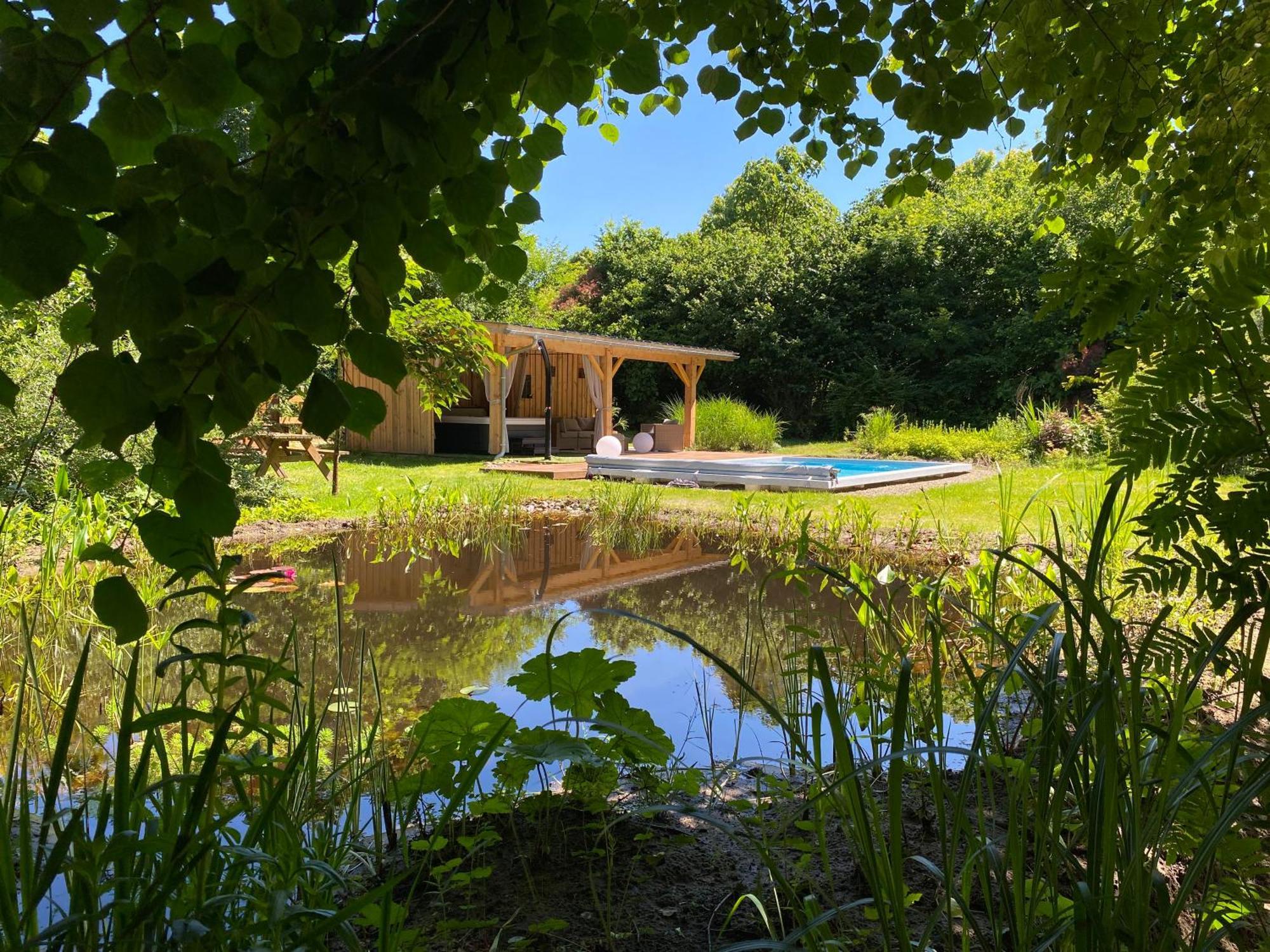 Gites & Spa De Charme " Ploum" Pouydesseaux Kültér fotó